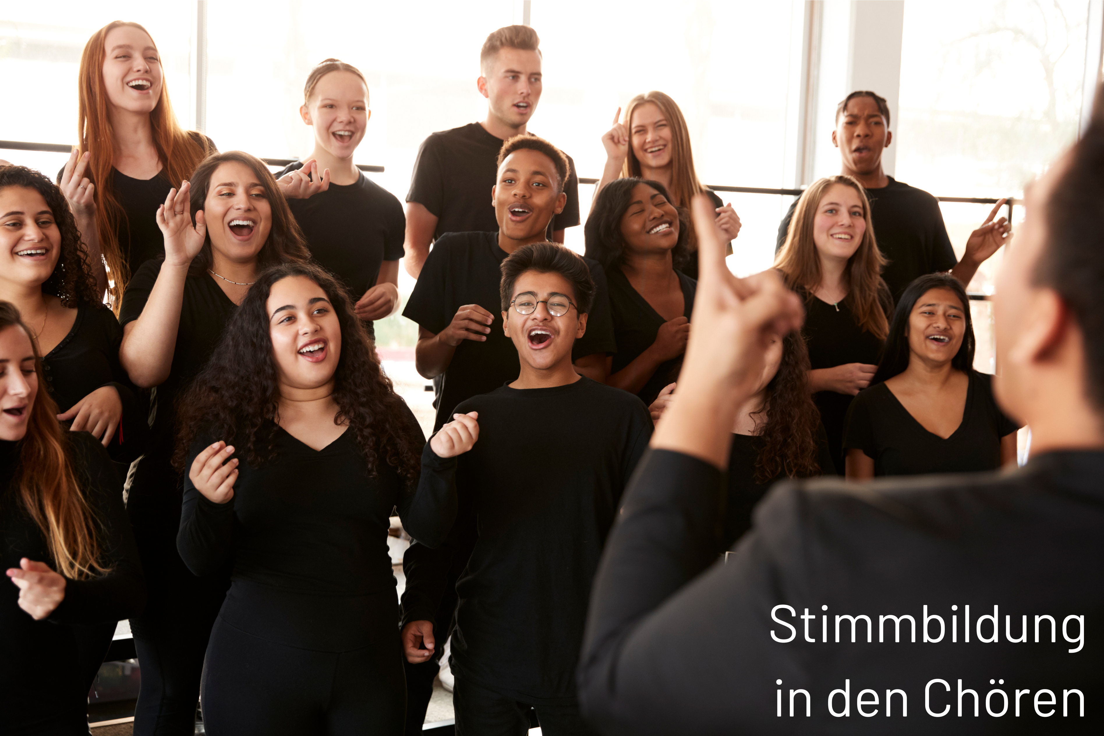 Stimmbildung in den Chören 