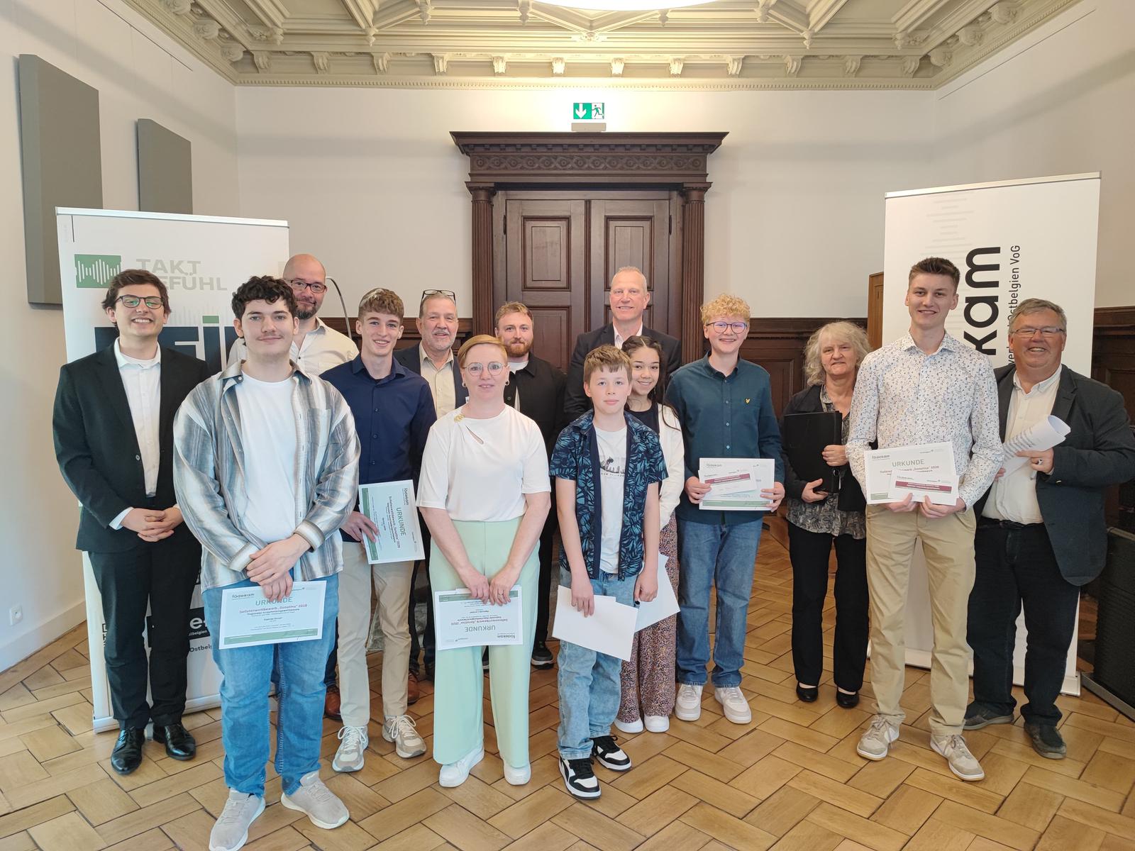 Sonatina Regional mit 7 ostbelgischen Solisten