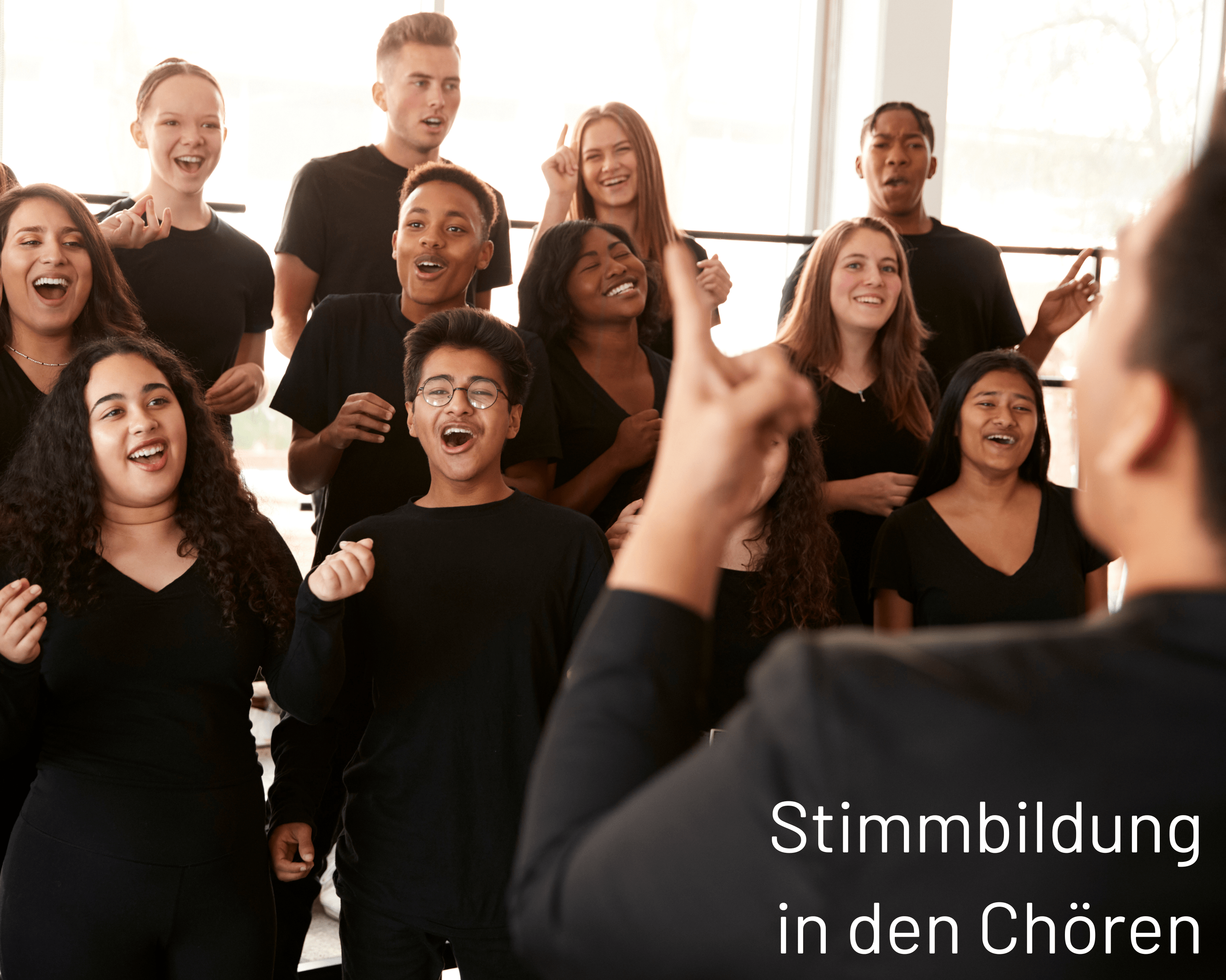Stimmbildung in den Chören 